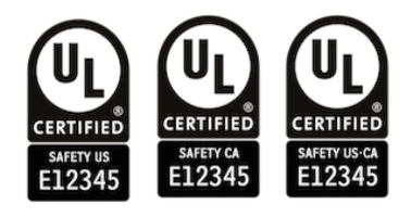 UL CERTIFIED Country of origin Mark