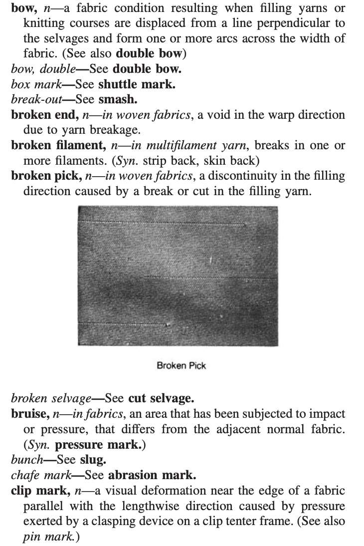 fabric defects d3990