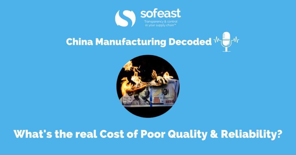 What's the real Cost of Poor Quality and Reliability? What's the real Cost of Poor Quality and Reliability?