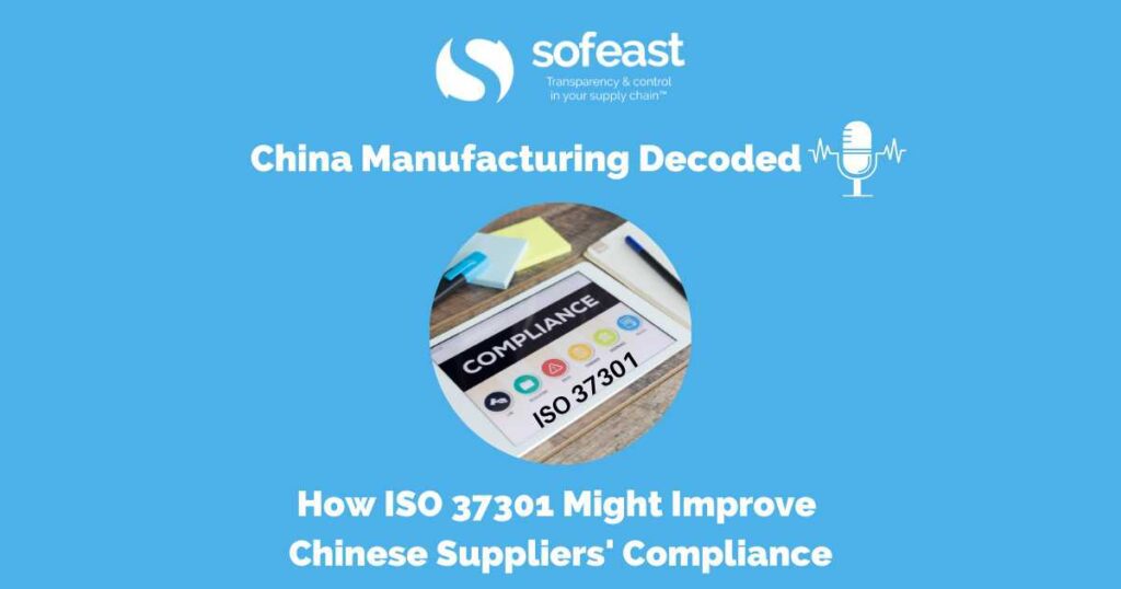 How ISO 37301 Might Improve Chinese Suppliers’ Compliance