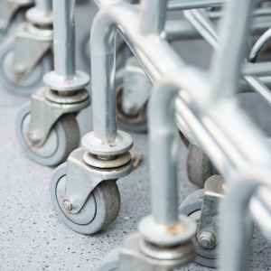 shopping cart wheels