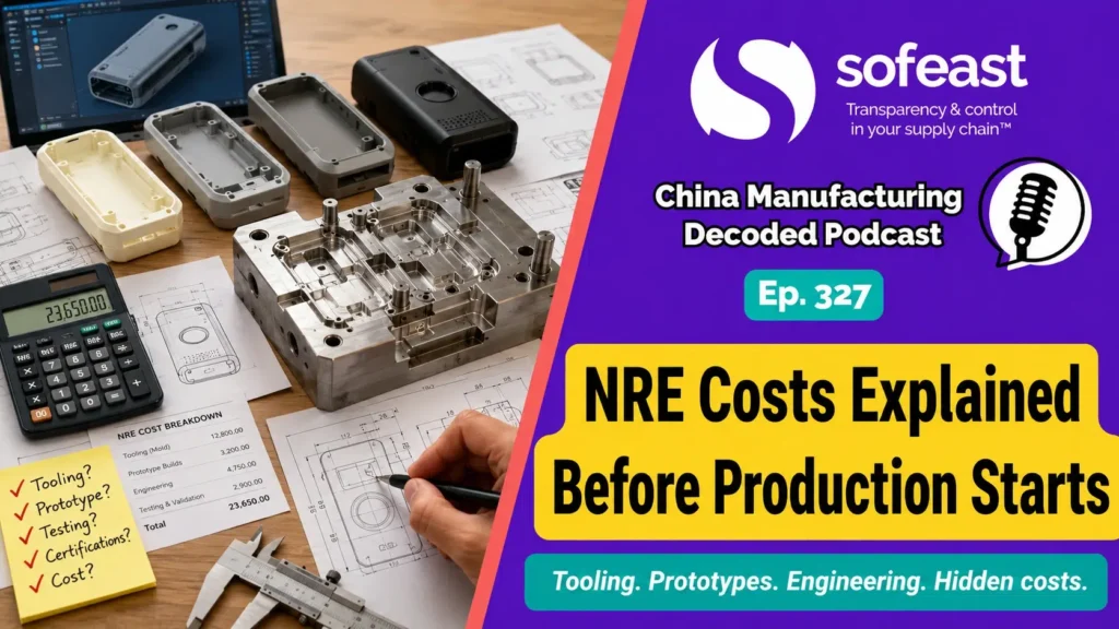 NRE Costs Exposed: How One-Time Engineering Bills Can Sink Your Product (Ep. 49 revisited)