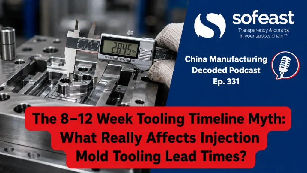 The 8–12 Week Tooling Timeline Myth: What Really Affects Injection Mold Tooling Lead Times? [Podcast]