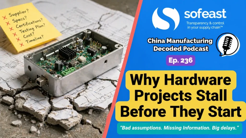 Why Hardware Projects Stall: Avoiding ‘Failure to Launch’ [Podcast]